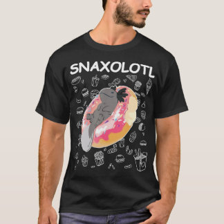 Cute Axolotl Lover Snaxolotl  (77)  T-Shirt