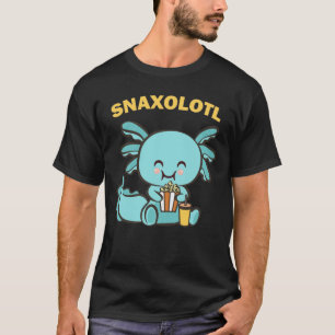 Cute Axolotl Lover Snaxolotl kawaii anime T-Shirt