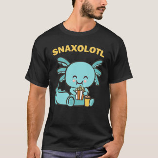 Cute Axolotl Lover Snaxolotl kawaii anime T-Shirt