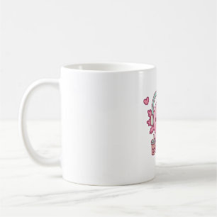 Cute Axolotl Playing Video Games Gamer Funny Coffee Mug