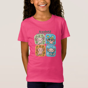Cute Axolotl Seasons Collection – Seasons T-Shirt