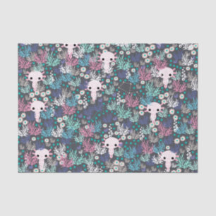 Cute Axolotl Tissue Paper