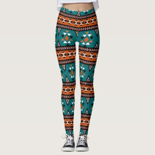 Cute Aztec Print Leggings