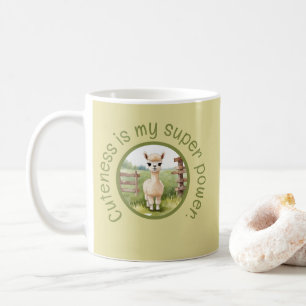 Cute Baby Alpaca Coffee Mug