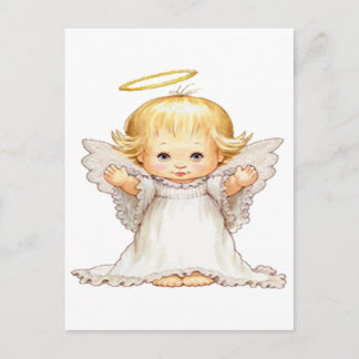 Cute Baby Angel Postcard
