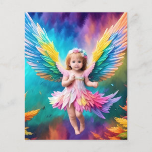 Cute Baby Angel Wings Art-38424 Flyer