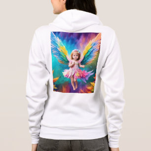 Cute Baby Angel Wings Art-38424 Hoodie