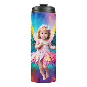 Cute Baby Angel Wings Art-38424 Thermal Tumbler
