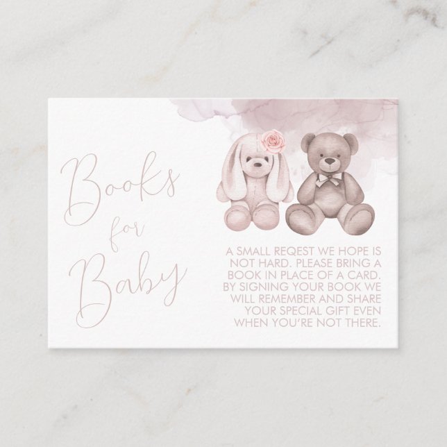 Cute Baby Animal Gender Neutral Books For Baby Enclosure Card (Front)