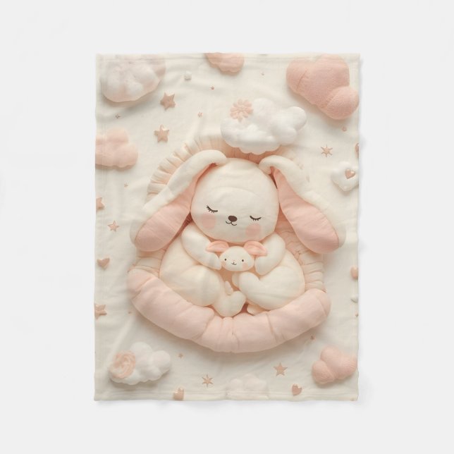 Cute Baby Animals Blanket (Front)