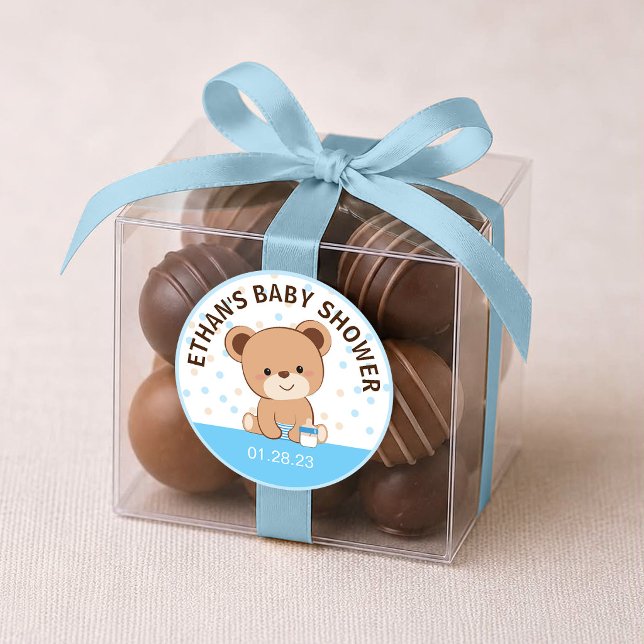 Cute Baby Bear Sticker (Blue) (Creator Uploaded)