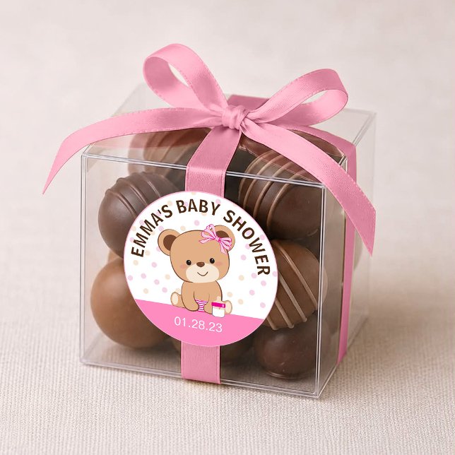 Cute Baby Bear Sticker (Pink) (Creator Uploaded)