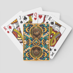 Cute Baby Bigfoot, Mythical Playing Cards
