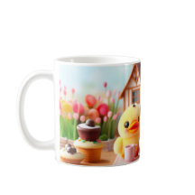 cute baby birds coffee