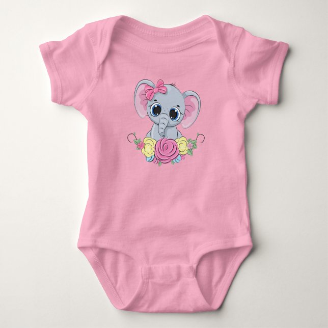 Cute Baby Bodysuit (Front)