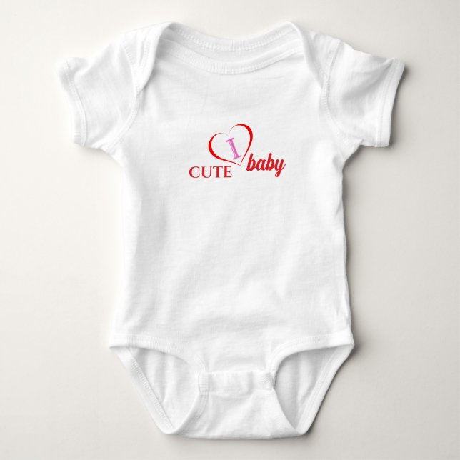 Cute Baby Bodysuit (Front)