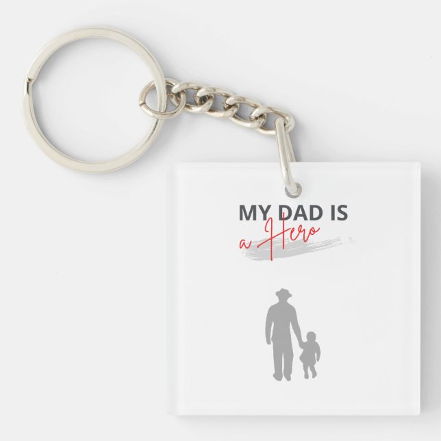 Cute Baby Bodysuit – Soft Cotton Infant T-Shirt Key Ring (Front)