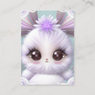 Cute Baby Bunny Graphic Calling Card