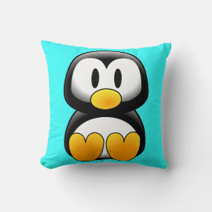 Cute Baby Cartoon Penguin Cushion