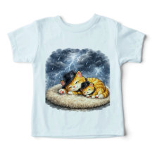 Cute Baby Cartoon Shirt – Adorable Kids Graphictee