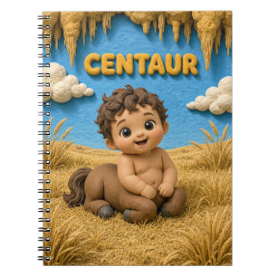 Cute Baby Centaur, Mythical Notebook