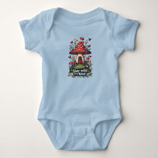 Cute baby clothes nature bodysuit