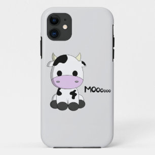 Cute baby cow cartoon kids iPhone 11 case