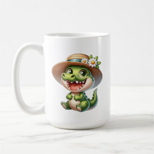 Cute Baby Crocodile Coffee Mug