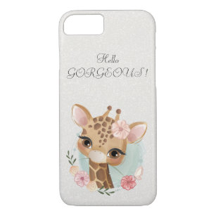 Cute Baby Dear Glittery-Hello Gorgeous Case-Mate iPhone Case