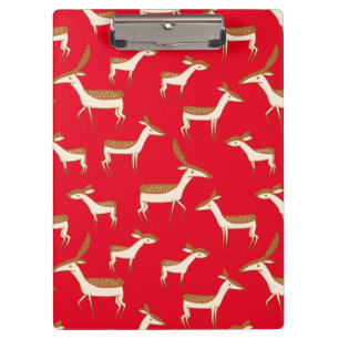Cute Baby Deer and Family Clipboard