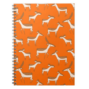 Cute Baby Deer and Family Notebook