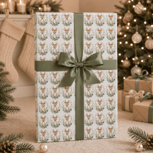 Cute Baby Deer Woodland Wrapping Paper