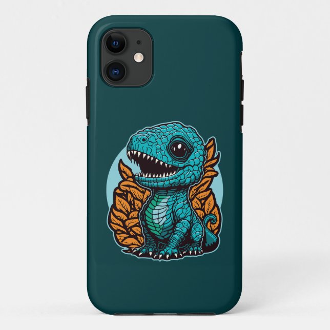 Cute Baby Dinosaur Case-Mate iPhone Case (Back)