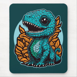 Cute Baby Dinosaur Mouse Mat