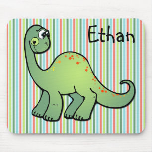 Cute Baby Dinosaur Mousepad for a Boy
