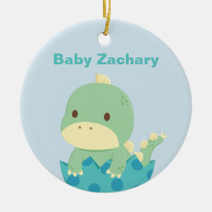 Cute Baby Dinosaur Newly Hatched Newborn Ornament