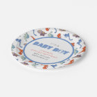 Cute Baby Dinosaur Pattern Print