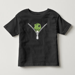 Cute baby dinosaur Peek Toddler T-Shirt