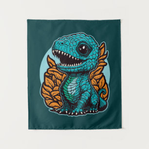 Cute Baby Dinosaur Tapestry