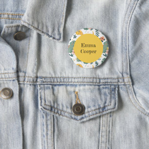Cute Baby Dinosaurs Custom Kids' 6 Cm Round Badge