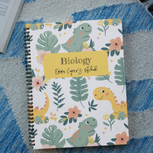 Cute Baby Dinosaurs Custom Kids' Notebook