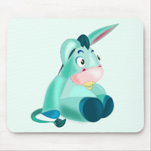 Cute Baby Donkey Mouse Mat