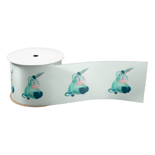 Cute Baby Donkey Satin Ribbon