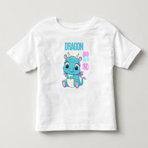 Cute Baby Dragon 2024 Toddler T-Shirt