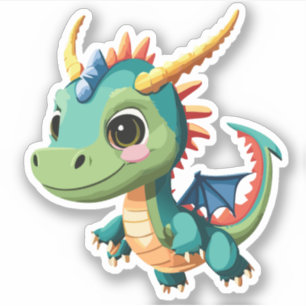 Cute Baby Dragon Cartoon Charactor