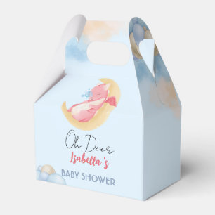 Cute baby dragon dinosaur Balloon baby shower Favour Box