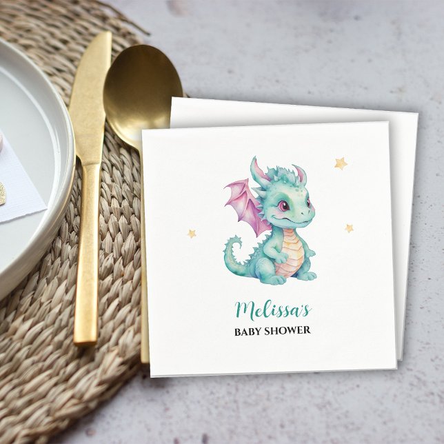 Cute Baby Dragon Napkin (Creator Uploaded)