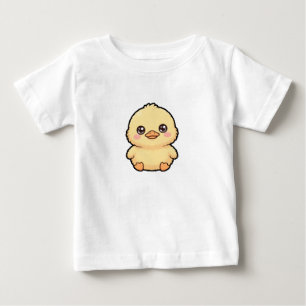 Cute Baby Duck Chick Baby Fine Jersey T-Shirt