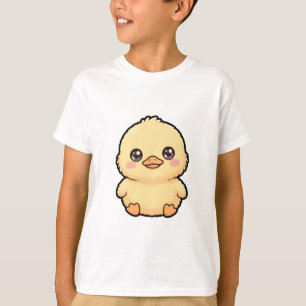 Cute Baby Duck Chick Boys Basic T-Shirt