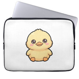 Cute Baby Duck Chick Laptop Sleeve